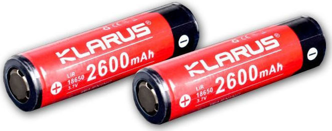 ΜΠΑΤΑΡΙΑ KLARUS 18650 2600mAh